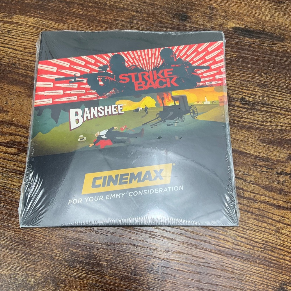 Cinemax For Your Emmy Consideration Strike Back Banshee Promo Sealed